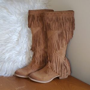 Not Rated Fringe Witty Giddy Boots